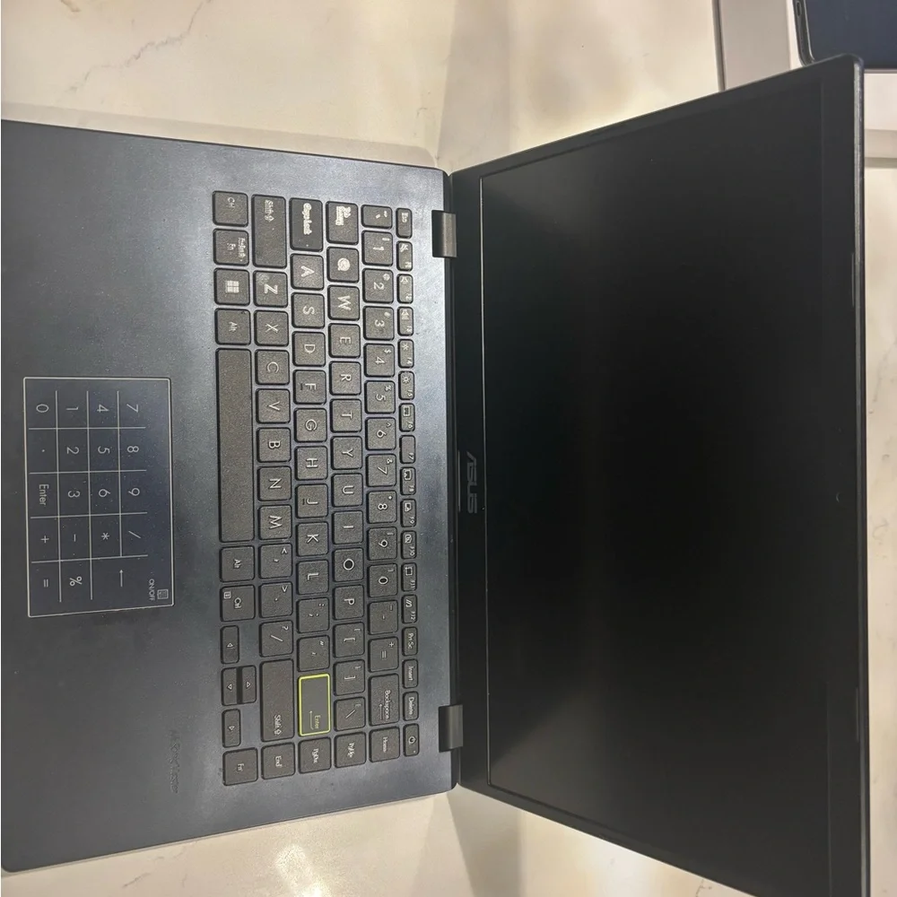 ASUS black laptop